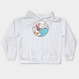 See! I am still in love with the sea Kids Hoodie